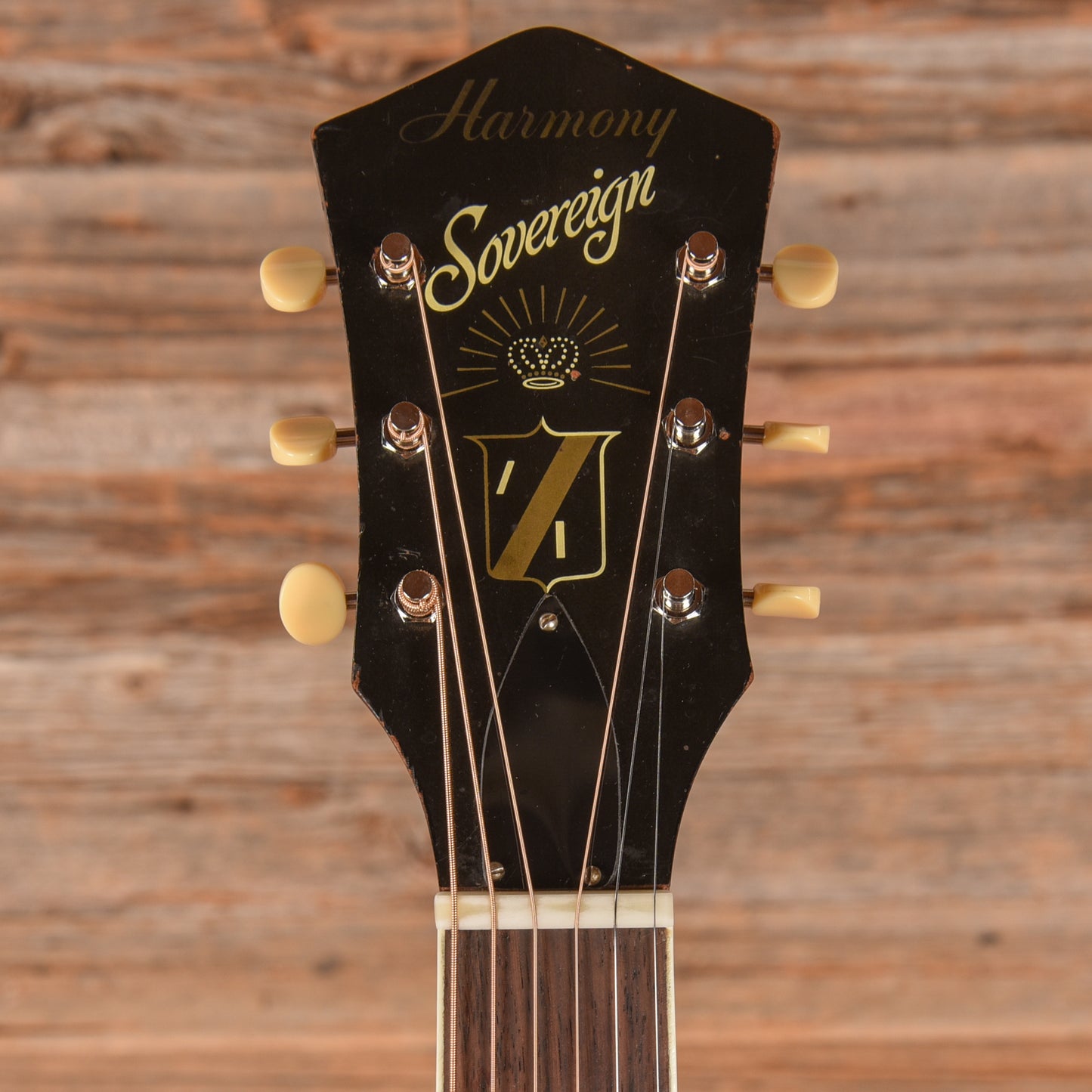 Harmony H1260 Sovereign Natural 1960s Acoustic Guitars