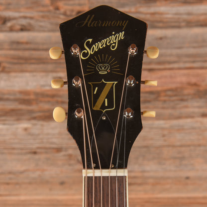 Harmony H1260 Sovereign Natural 1960s Acoustic Guitars