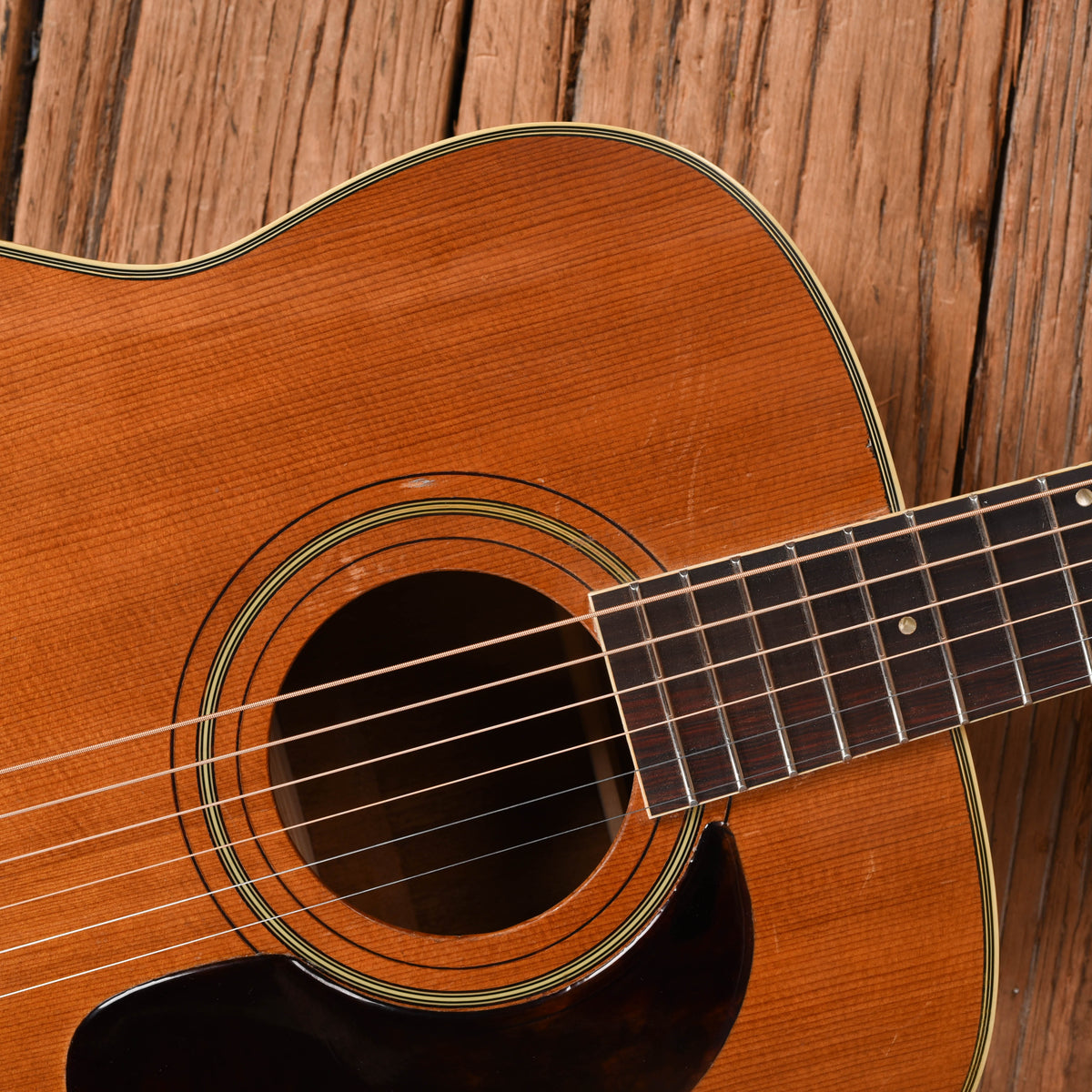 Harmony H1260 Sovereign X-Braced Natural 1966 Acoustic Guitars
