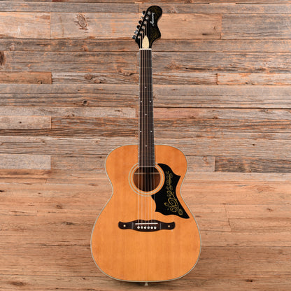 Harmony H180 X-Brace Conversion Natural 1960s Acoustic Guitars