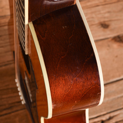 Harmony Harmony H168 X-Brace Converstion Natural 1969 Acoustic Guitars