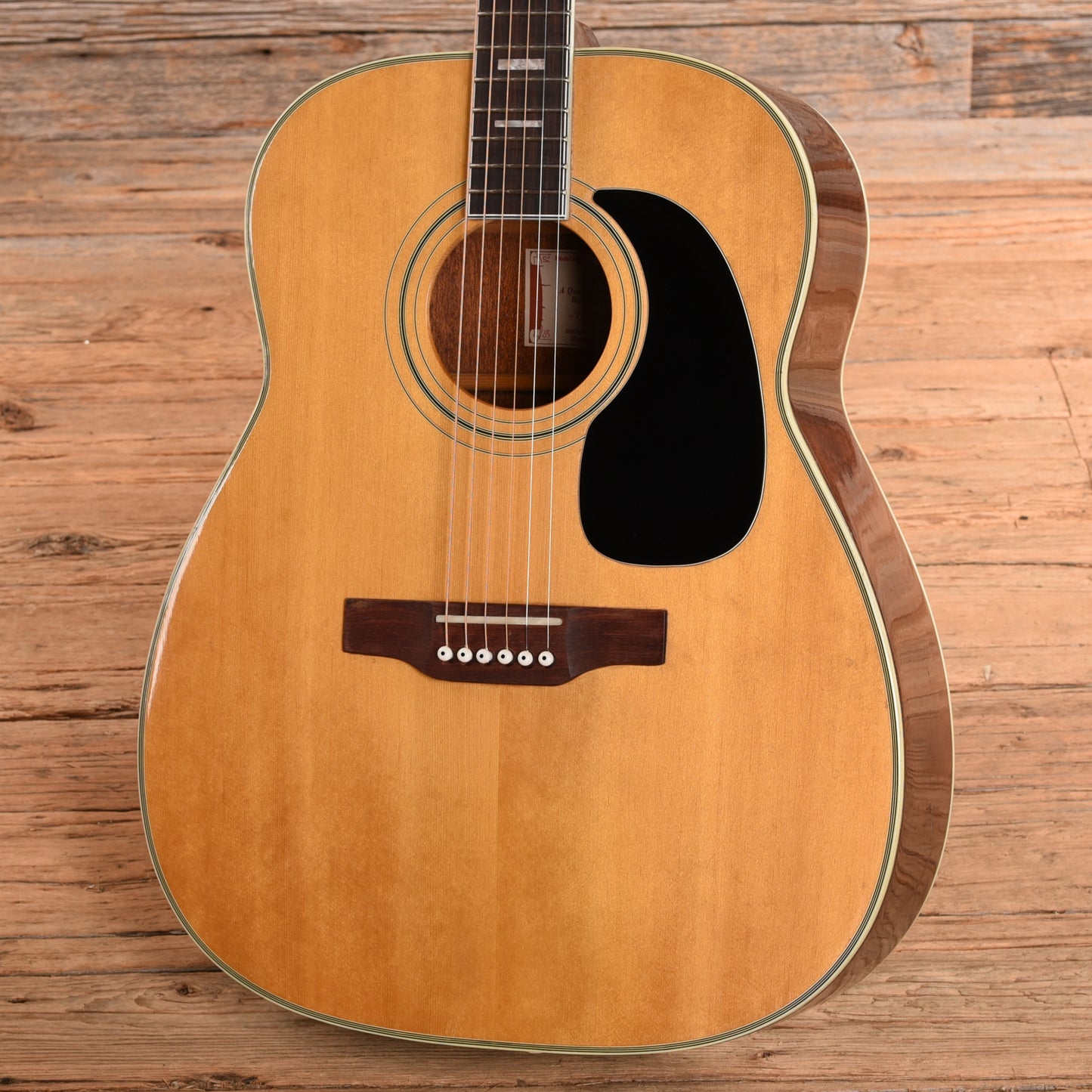 Harmony Opus X Natural Acoustic Guitars