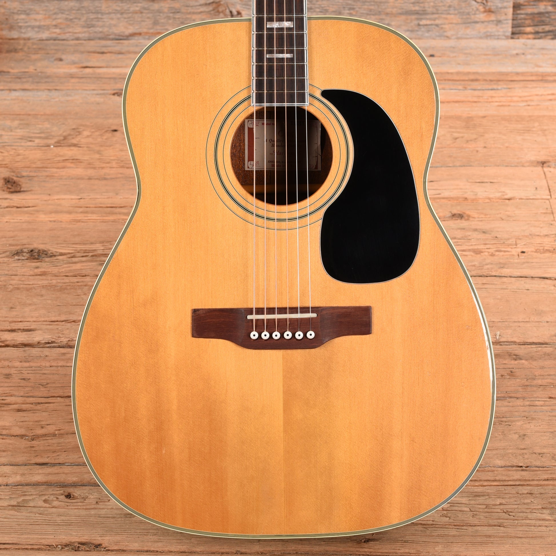 Harmony Opus X Natural Acoustic Guitars