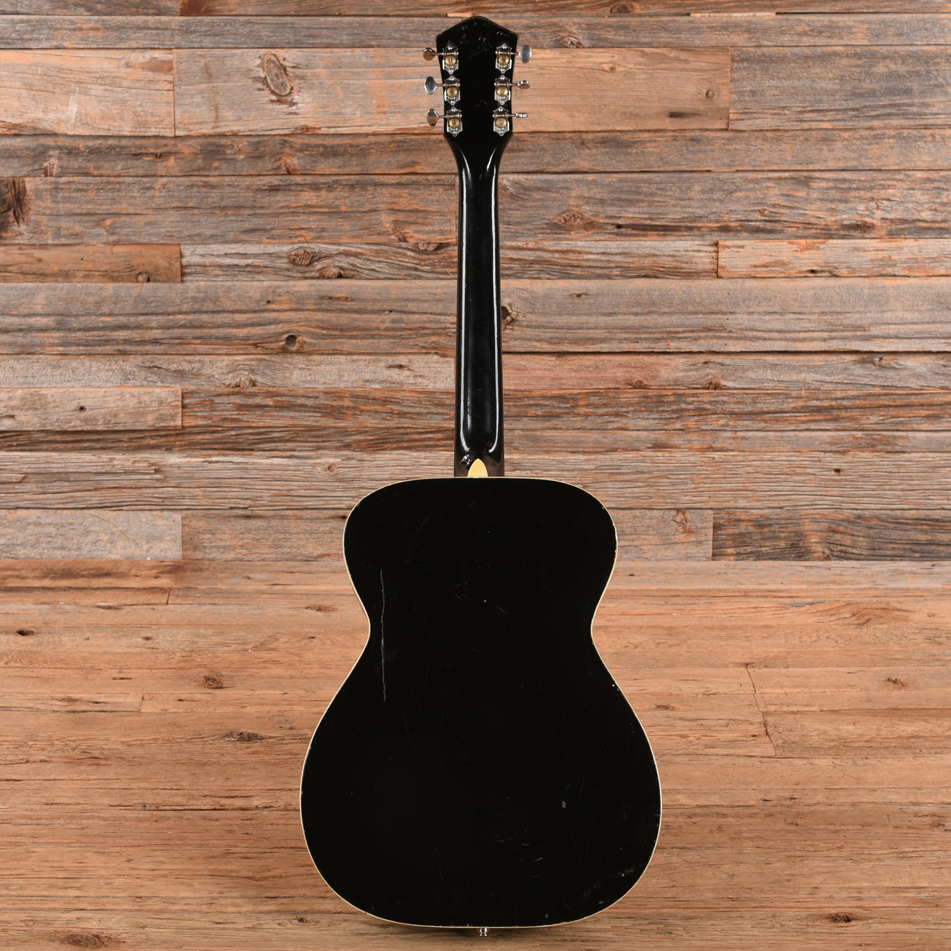 Harmony Roy Smeck Baxendale X-Brace Conversion Black 1960s Acoustic Guitars
