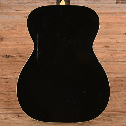 Harmony Roy Smeck Baxendale X-Brace Conversion Black 1960s Acoustic Guitars