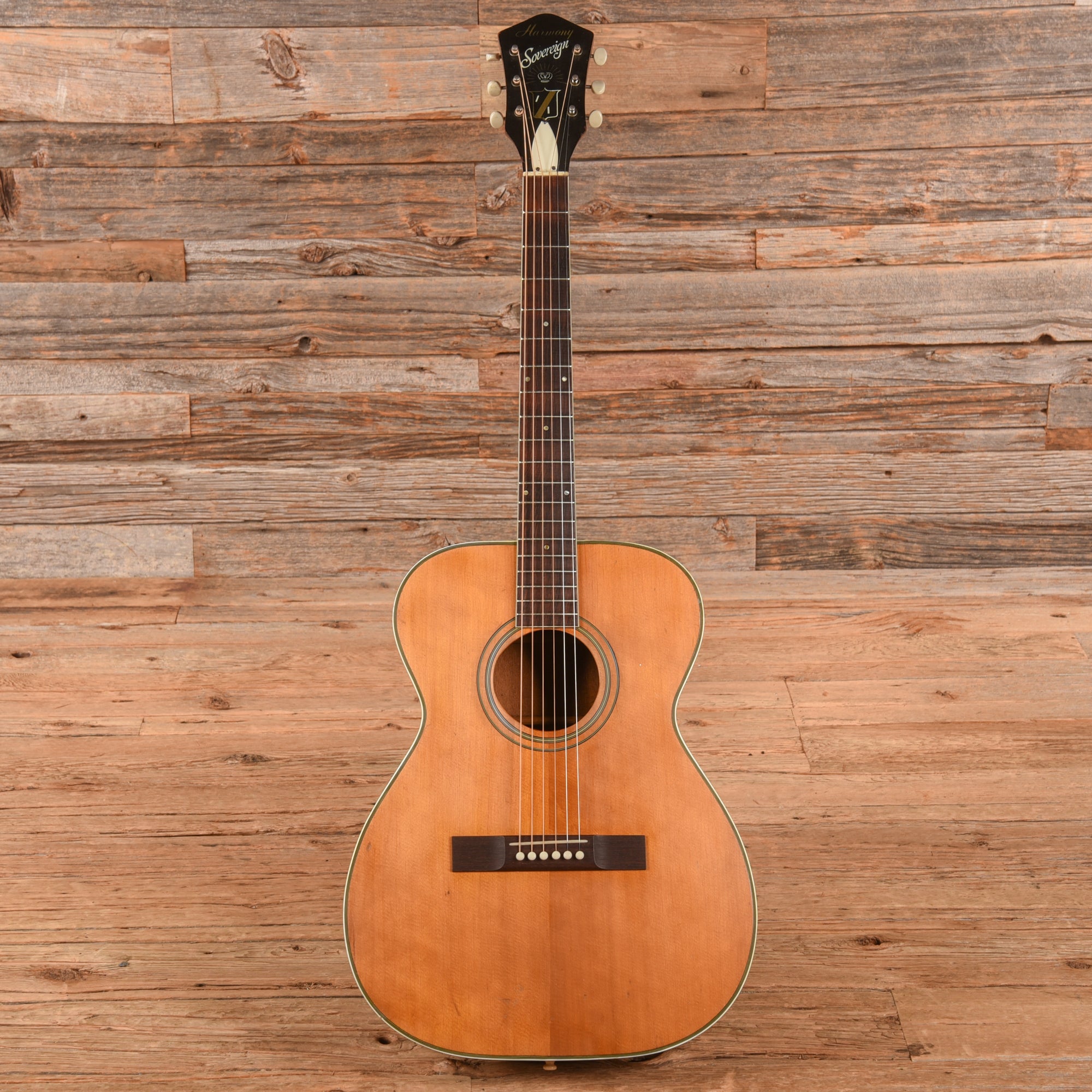 Harmony Sovereign H1203 Natural 1960s Acoustic Guitars