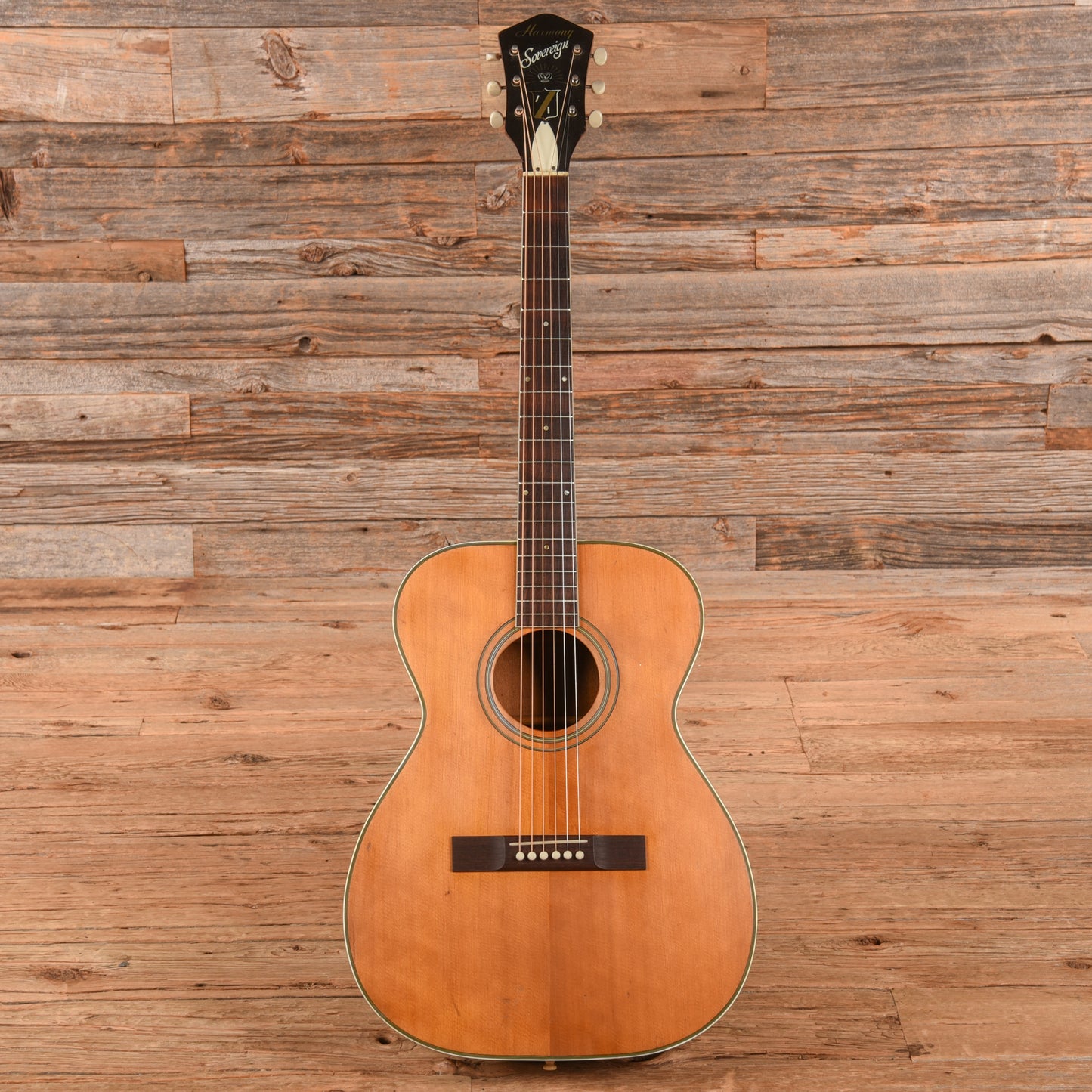 Harmony Sovereign H1203 Natural 1960s Acoustic Guitars