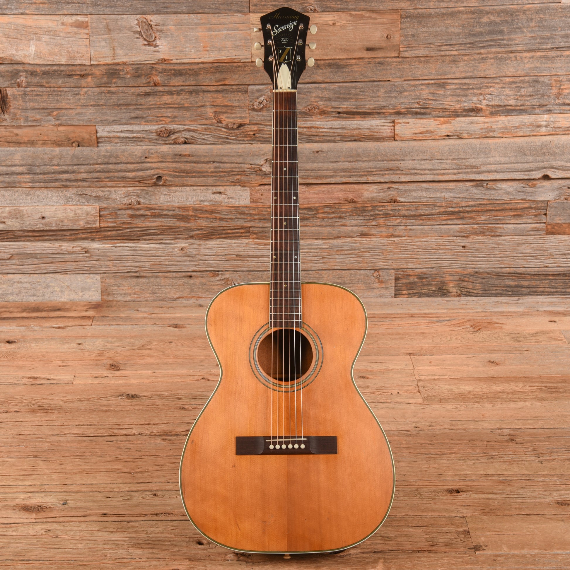 Harmony Sovereign H1203 Natural 1960s Acoustic Guitars