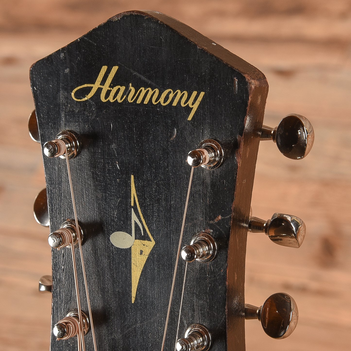 Harmony H-158 X-Brace Conversion Natural 1969 Acoustic Guitars / Jumbo