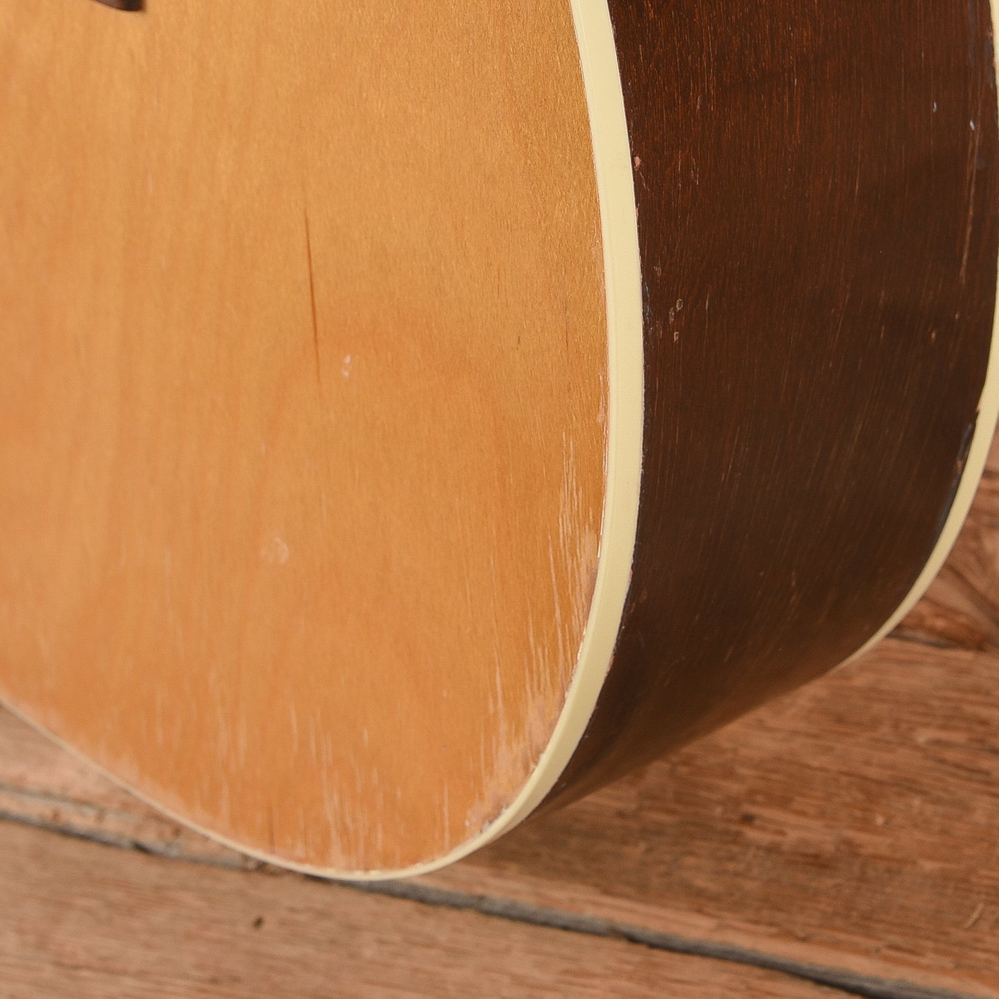 Harmony H-158 X-Brace Conversion Natural 1969 Acoustic Guitars / Jumbo