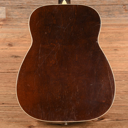 Harmony H-158 X-Brace Conversion Natural 1969 Acoustic Guitars / Jumbo