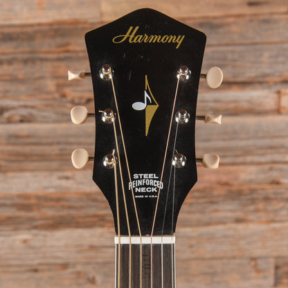 Harmony H-159 X-Brace Conversion Natural 1971 Acoustic Guitars / Jumbo