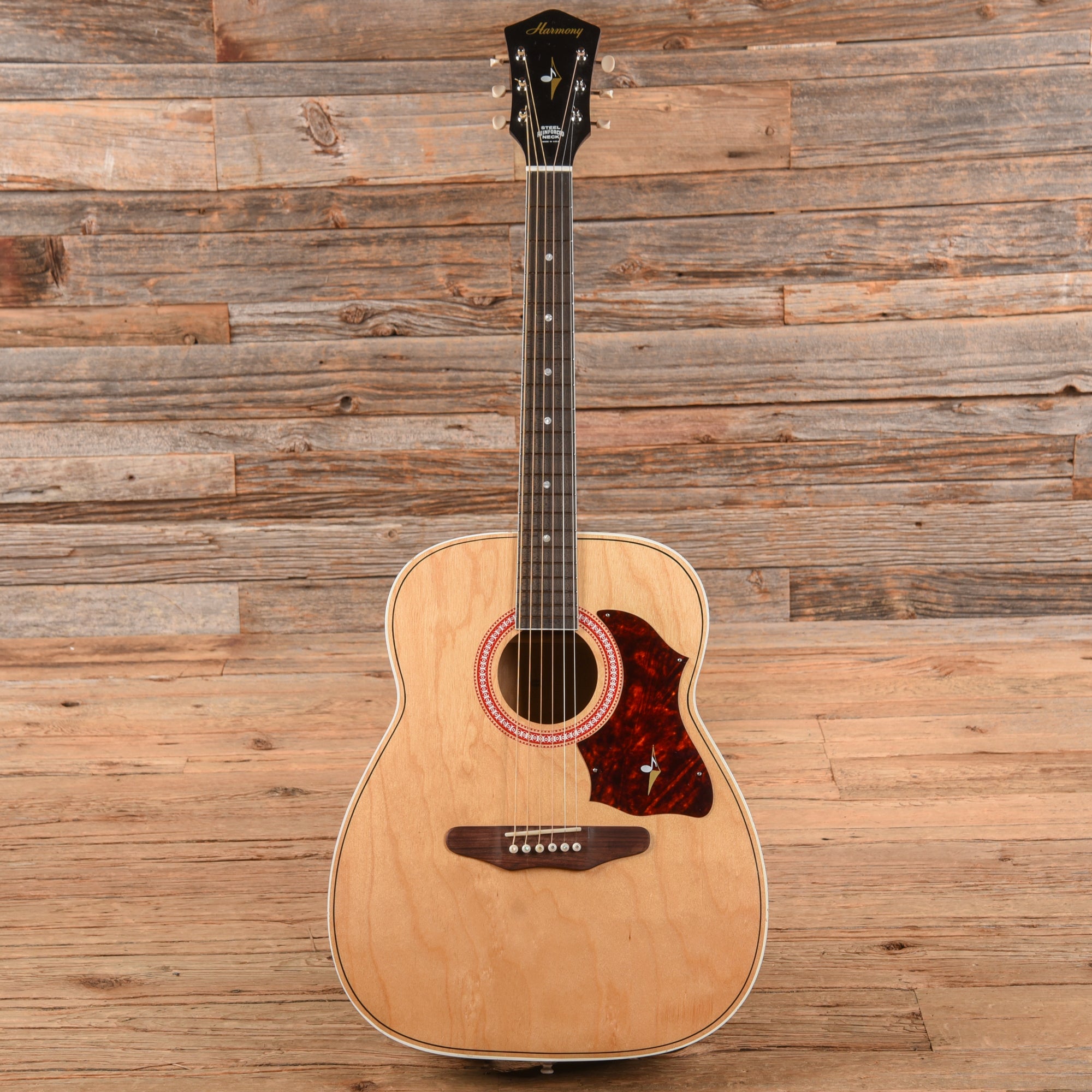 Harmony H-159 X-Brace Conversion Natural 1971 Acoustic Guitars / Jumbo