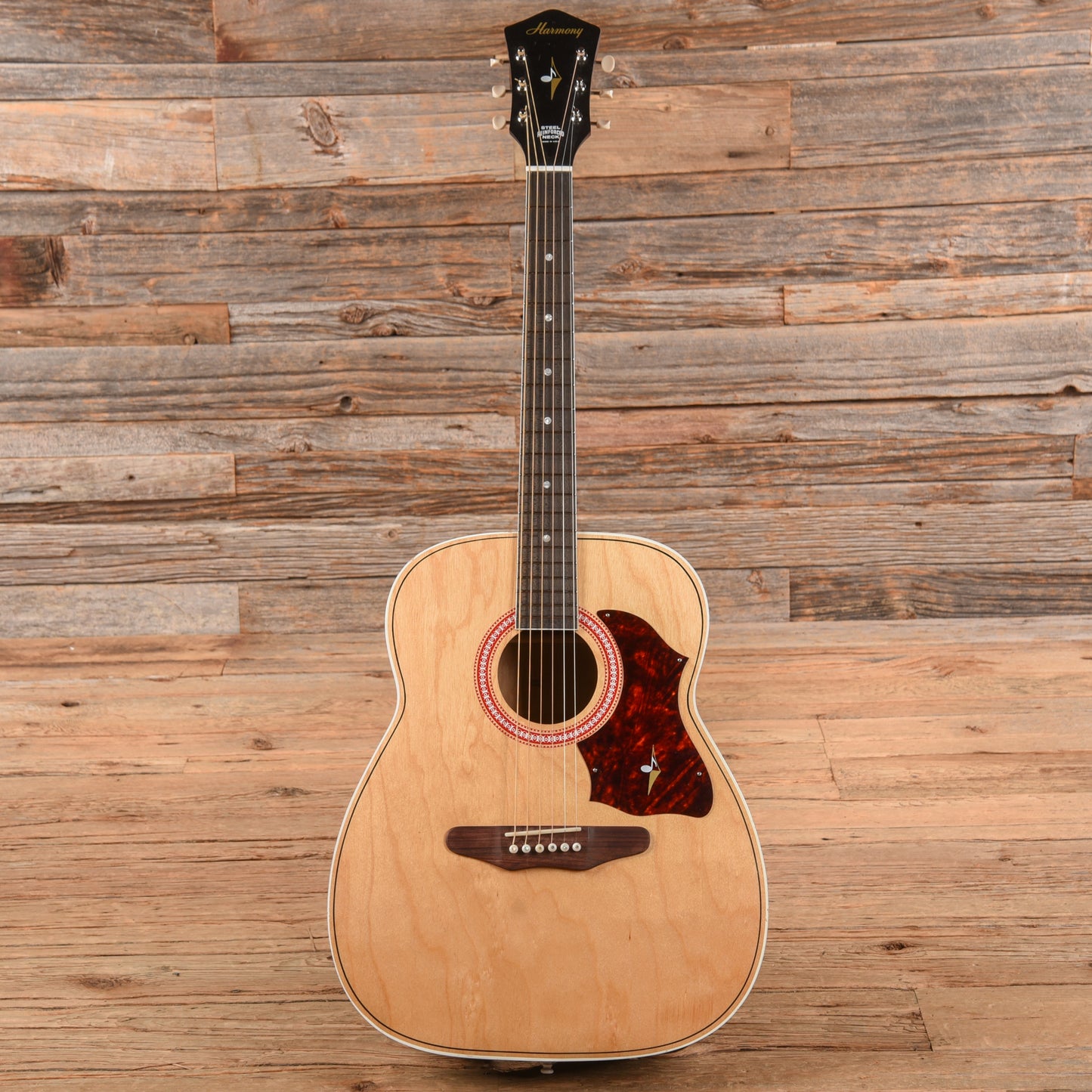 Harmony H-159 X-Brace Conversion Natural 1971 Acoustic Guitars / Jumbo