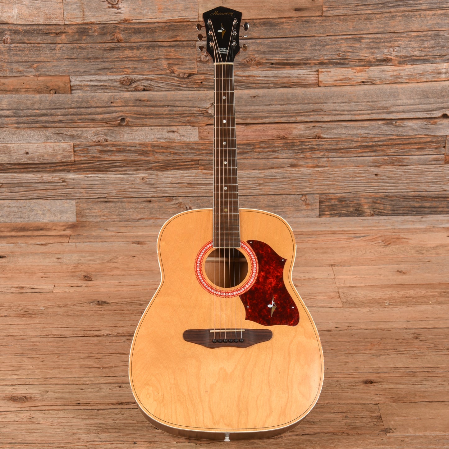 Harmony H-159 X-Brace Conversion Natural 1972 Acoustic Guitars / Jumbo