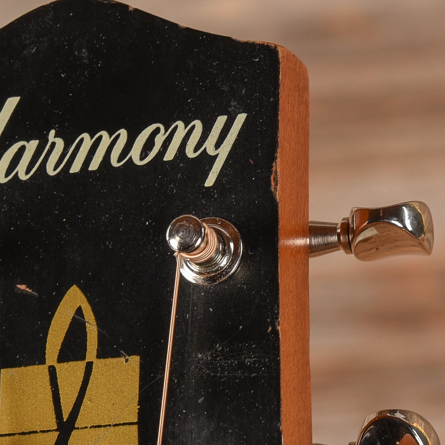 Harmony H-165 X-Brace Conversion Natural 1960s Acoustic Guitars / Jumbo