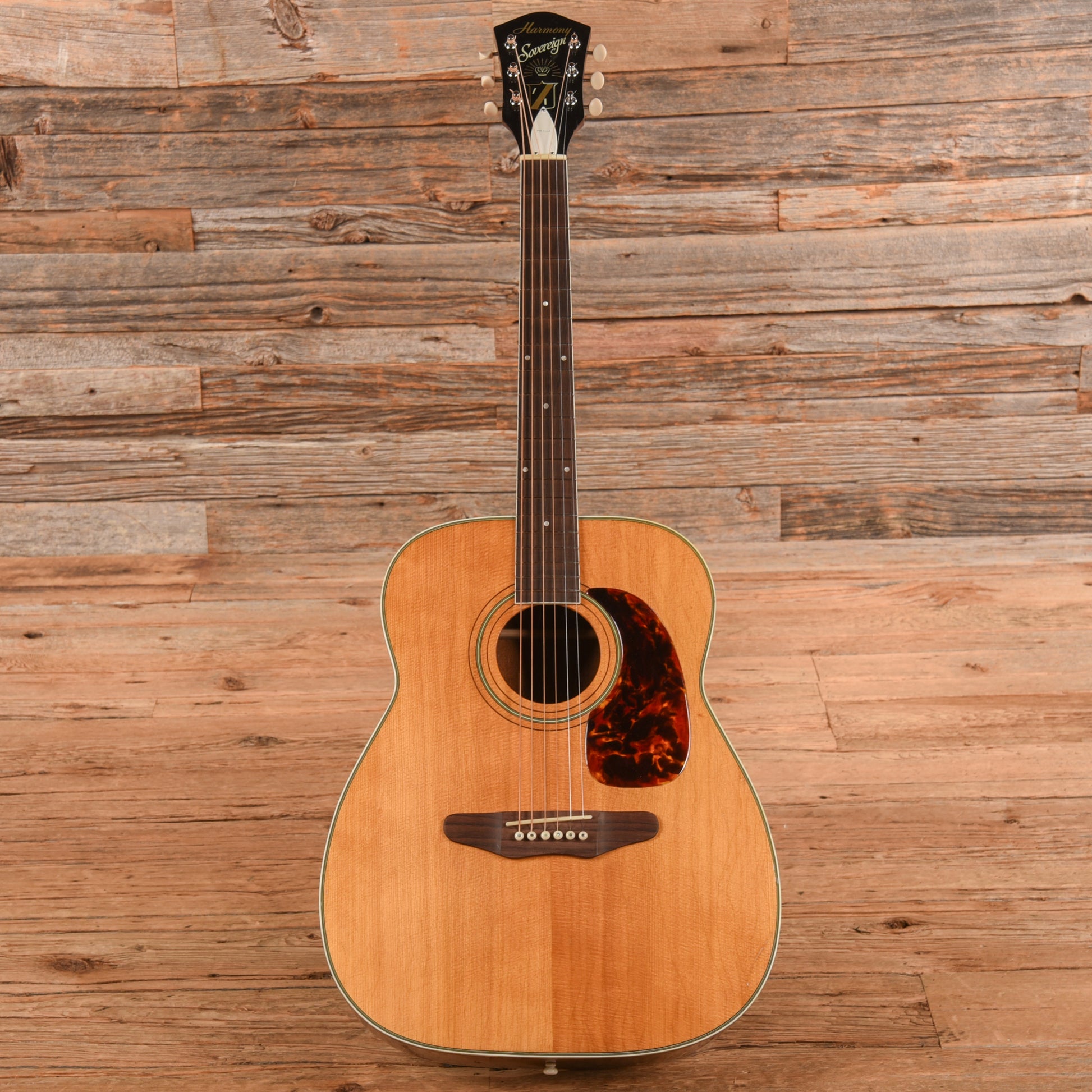 Harmony H1260 Sovereign Natural 1960s Acoustic Guitars / Jumbo