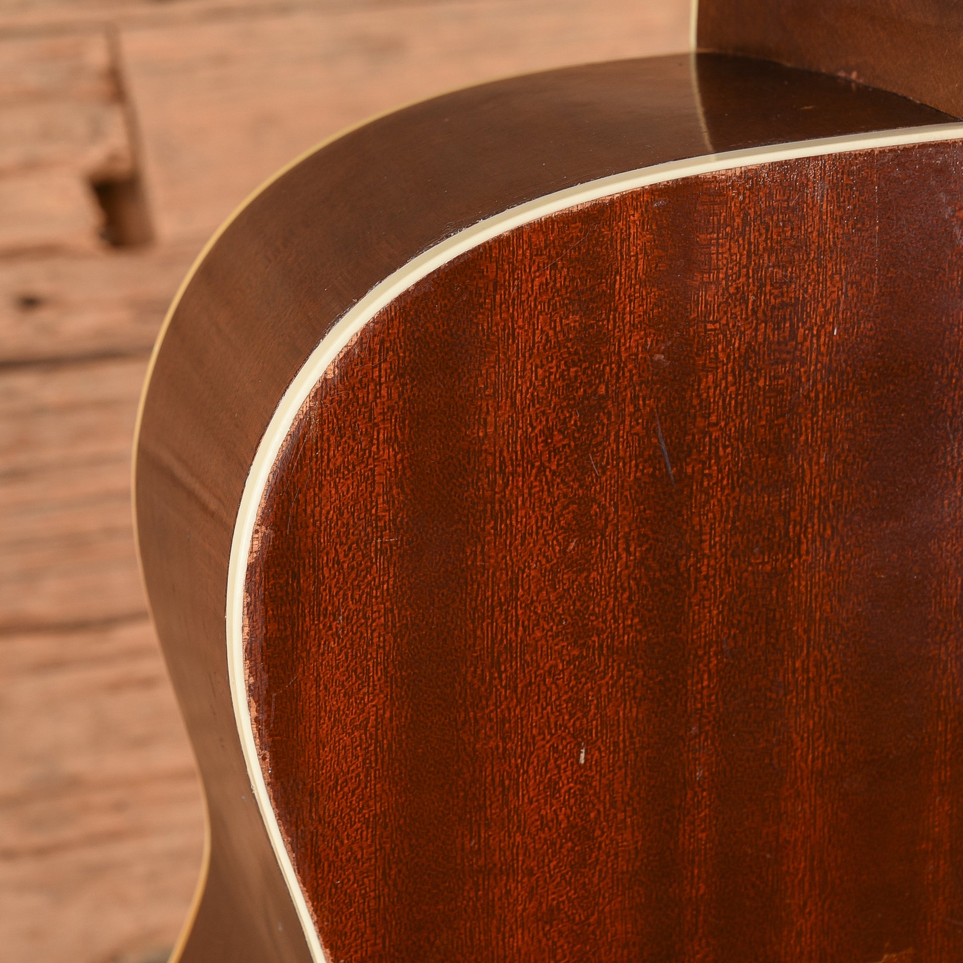 Harmony H1260 Sovereign X-Braced Natural 1960s Acoustic Guitars / Jumbo