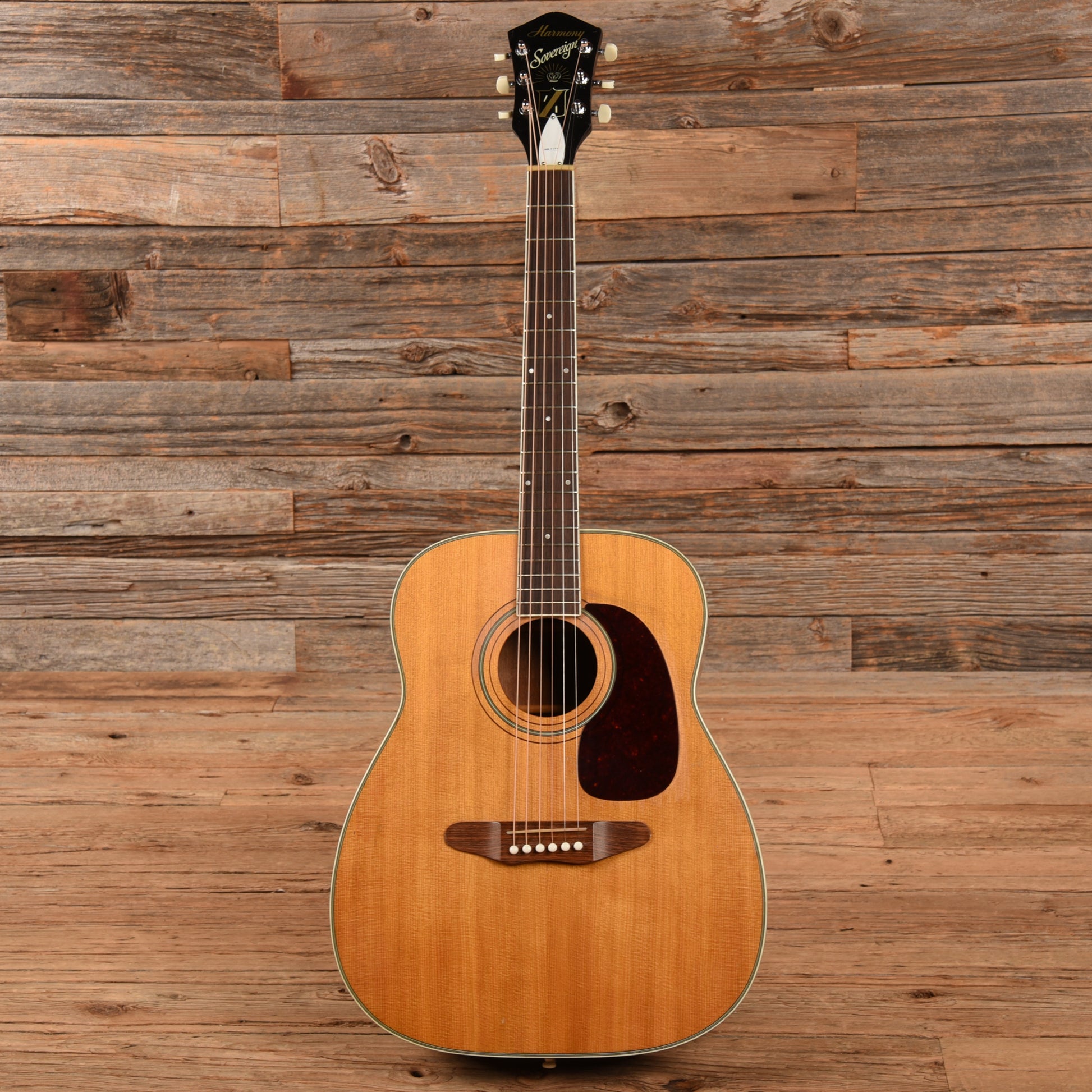 Harmony H7032 Sovereign Natural 1960s Acoustic Guitars / Jumbo