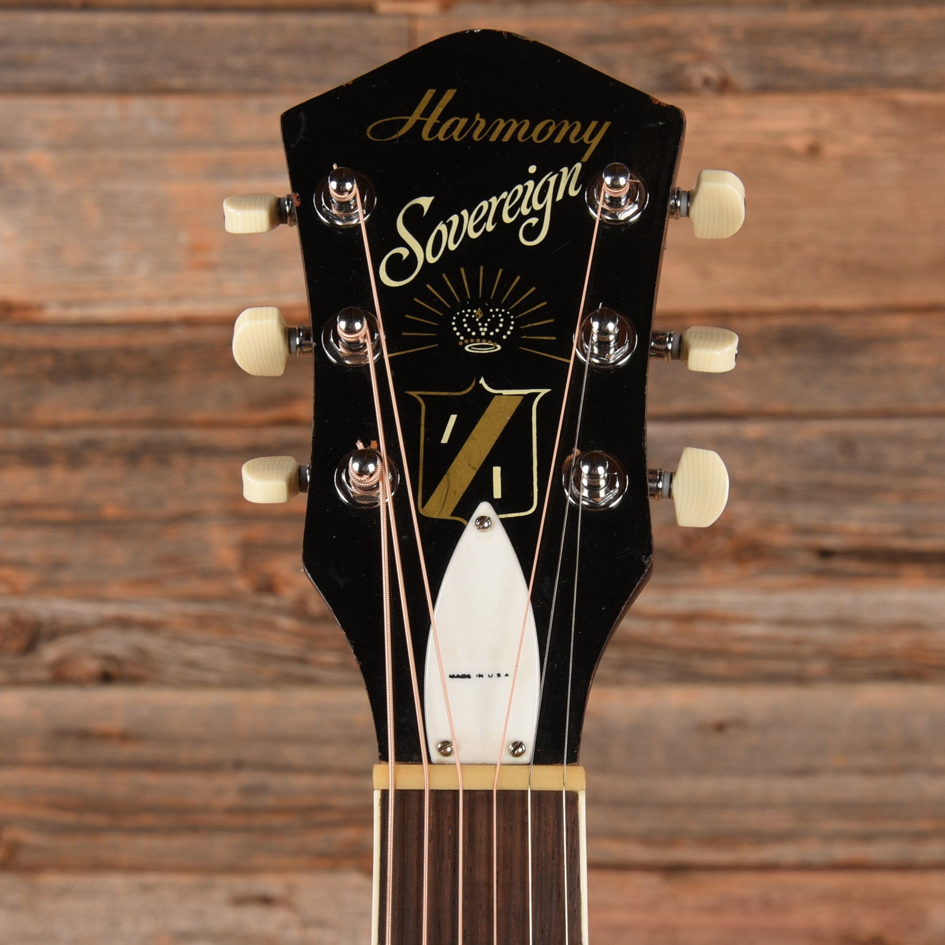Harmony H7032 Sovereign Natural 1960s Acoustic Guitars / Jumbo