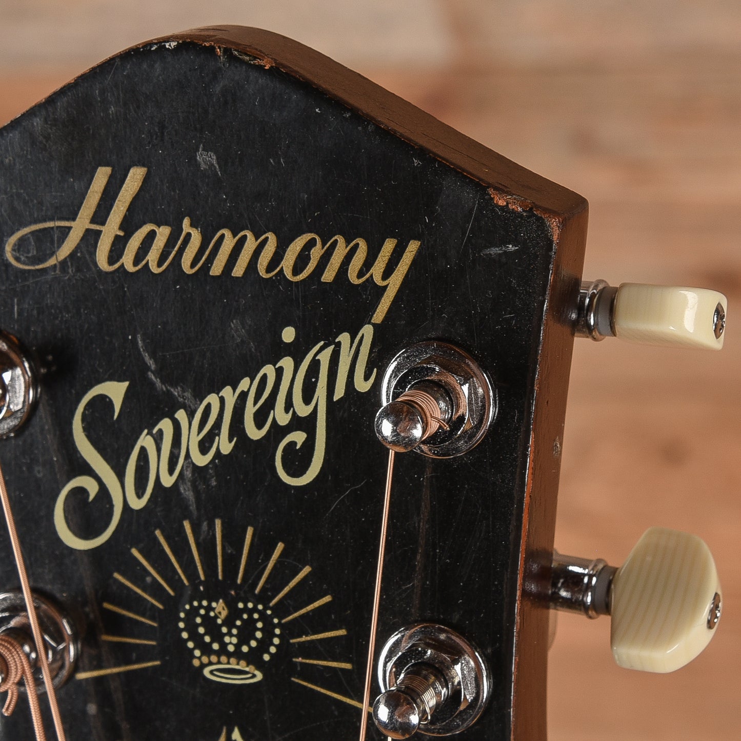 Harmony H7032 Sovereign Natural 1960s Acoustic Guitars / Jumbo
