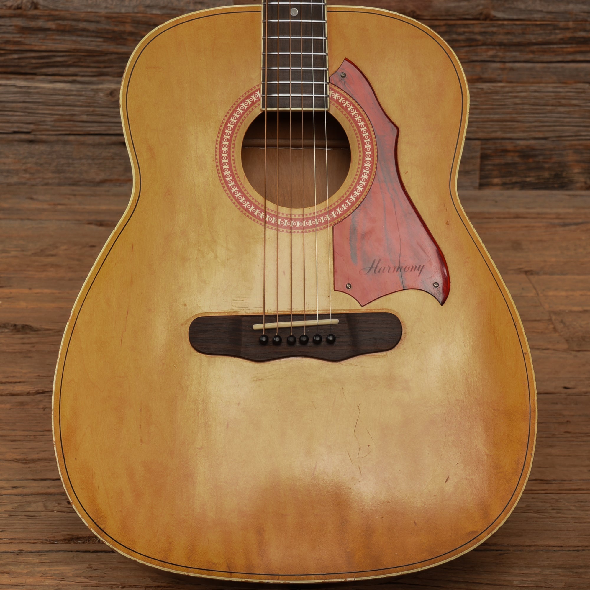 Harmony s Natural 1969 Acoustic Guitars / Jumbo