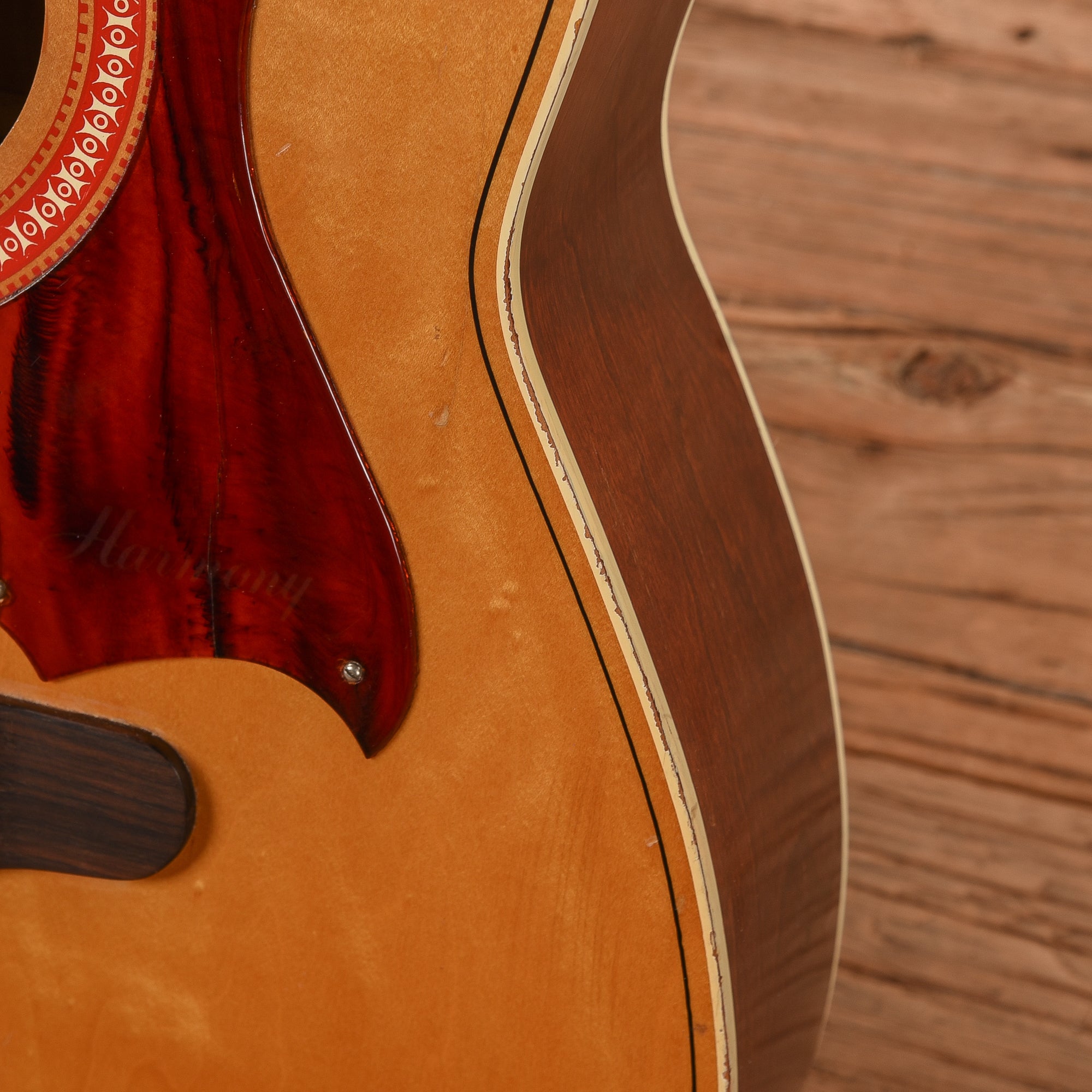Harmony s Natural 1969 Acoustic Guitars / Jumbo