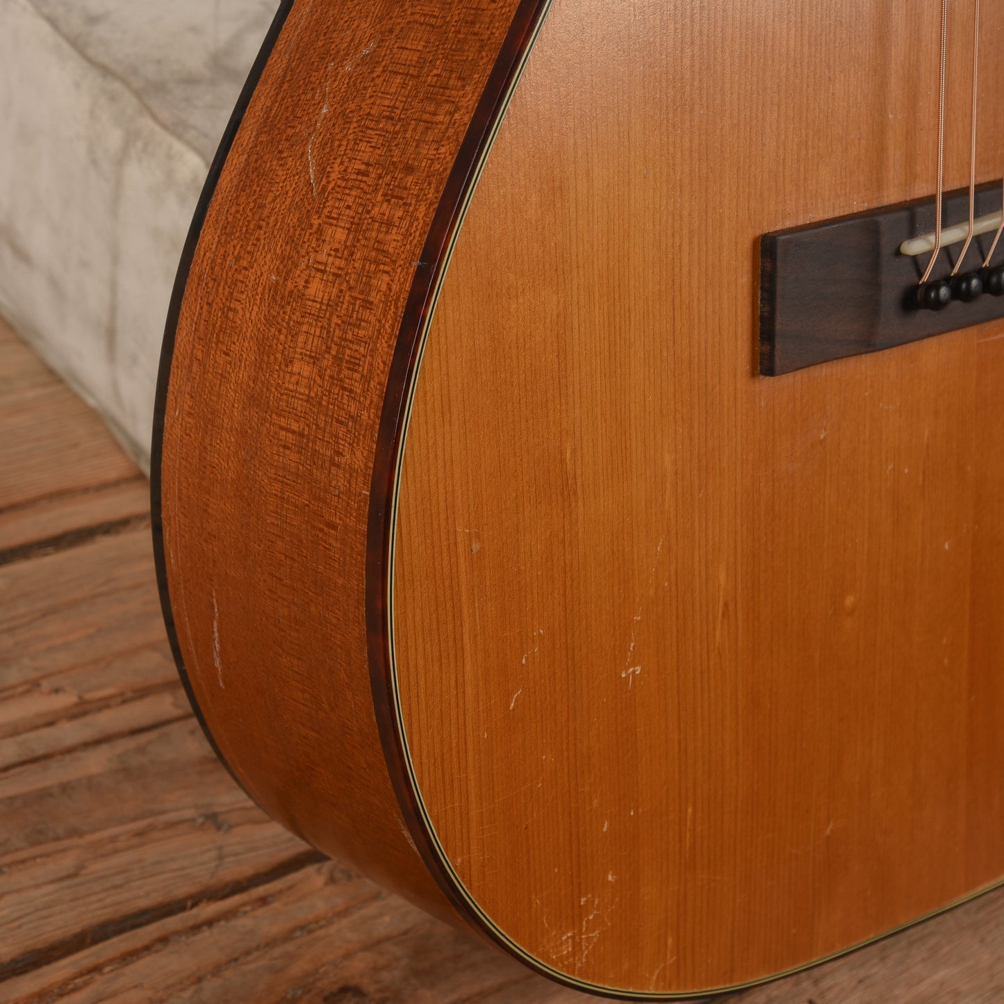 Harmony H-162 X-Brace Conversion Natural 1960s Acoustic Guitars / OM and Auditorium