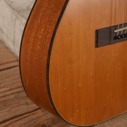 Harmony H-162 X-Brace Conversion Natural 1960s Acoustic Guitars / OM and Auditorium