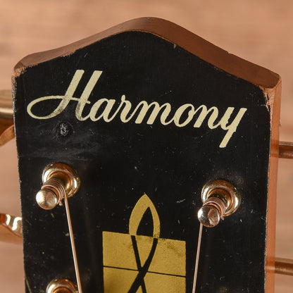 Harmony H-165 Natural 1960 Acoustic Guitars / OM and Auditorium