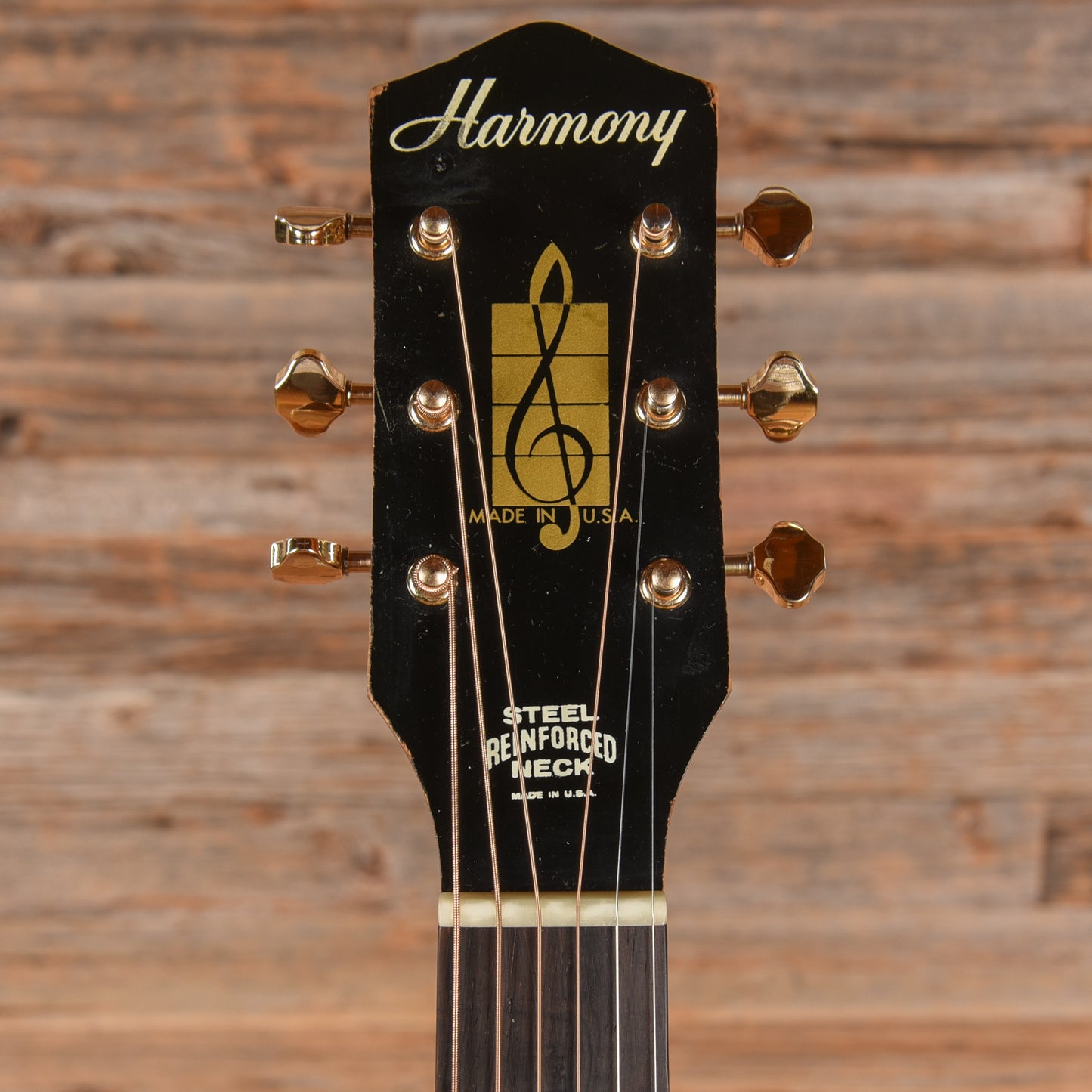 Harmony H-165 Natural 1960 Acoustic Guitars / OM and Auditorium