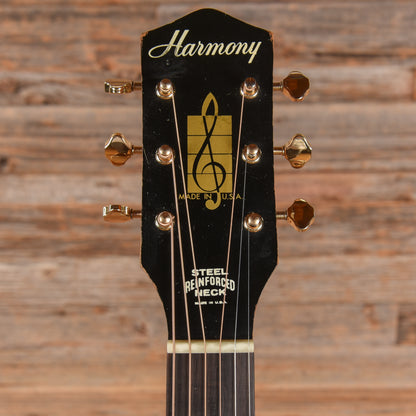 Harmony H-165 Natural 1960 Acoustic Guitars / OM and Auditorium