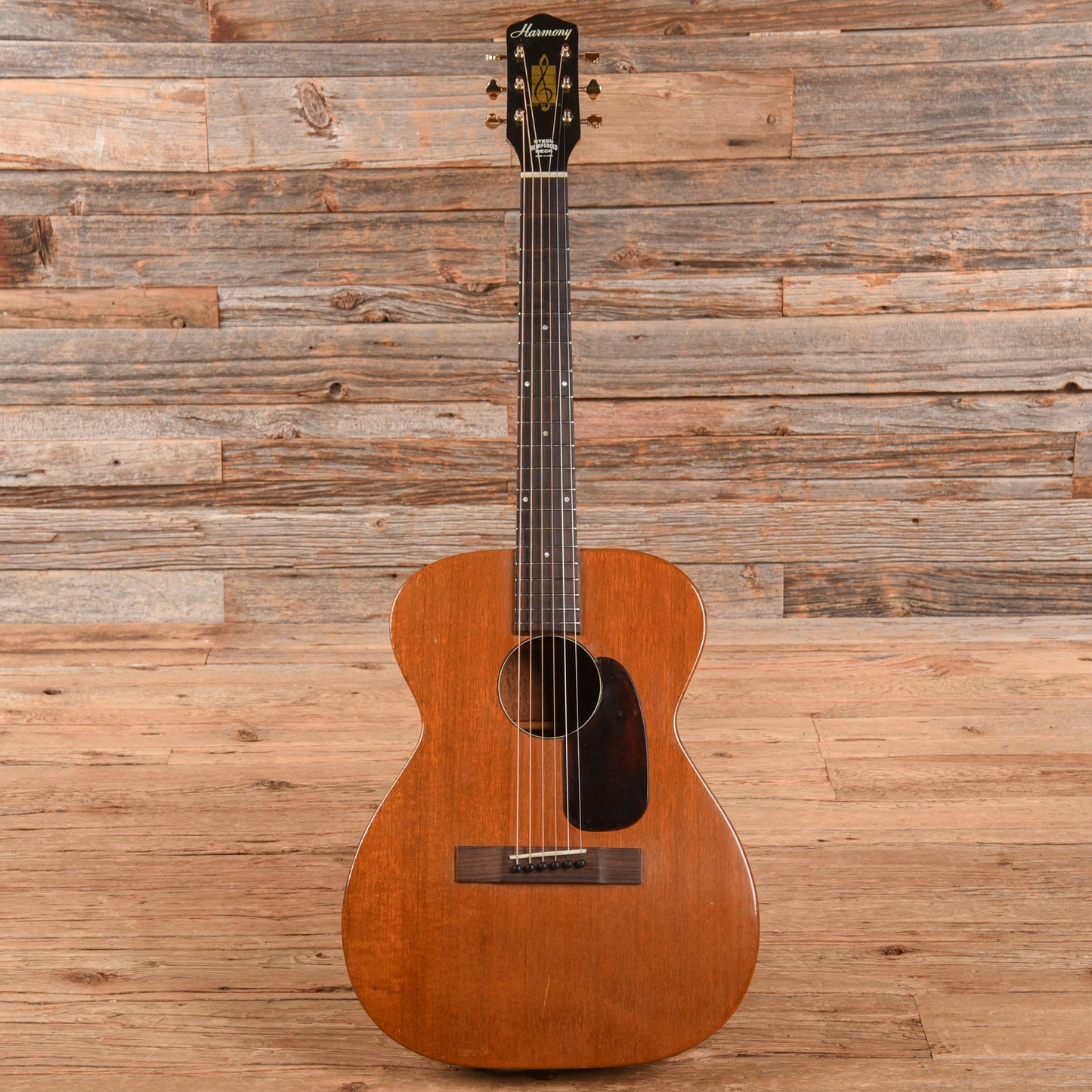 Harmony H-165 Natural 1960 Acoustic Guitars / OM and Auditorium