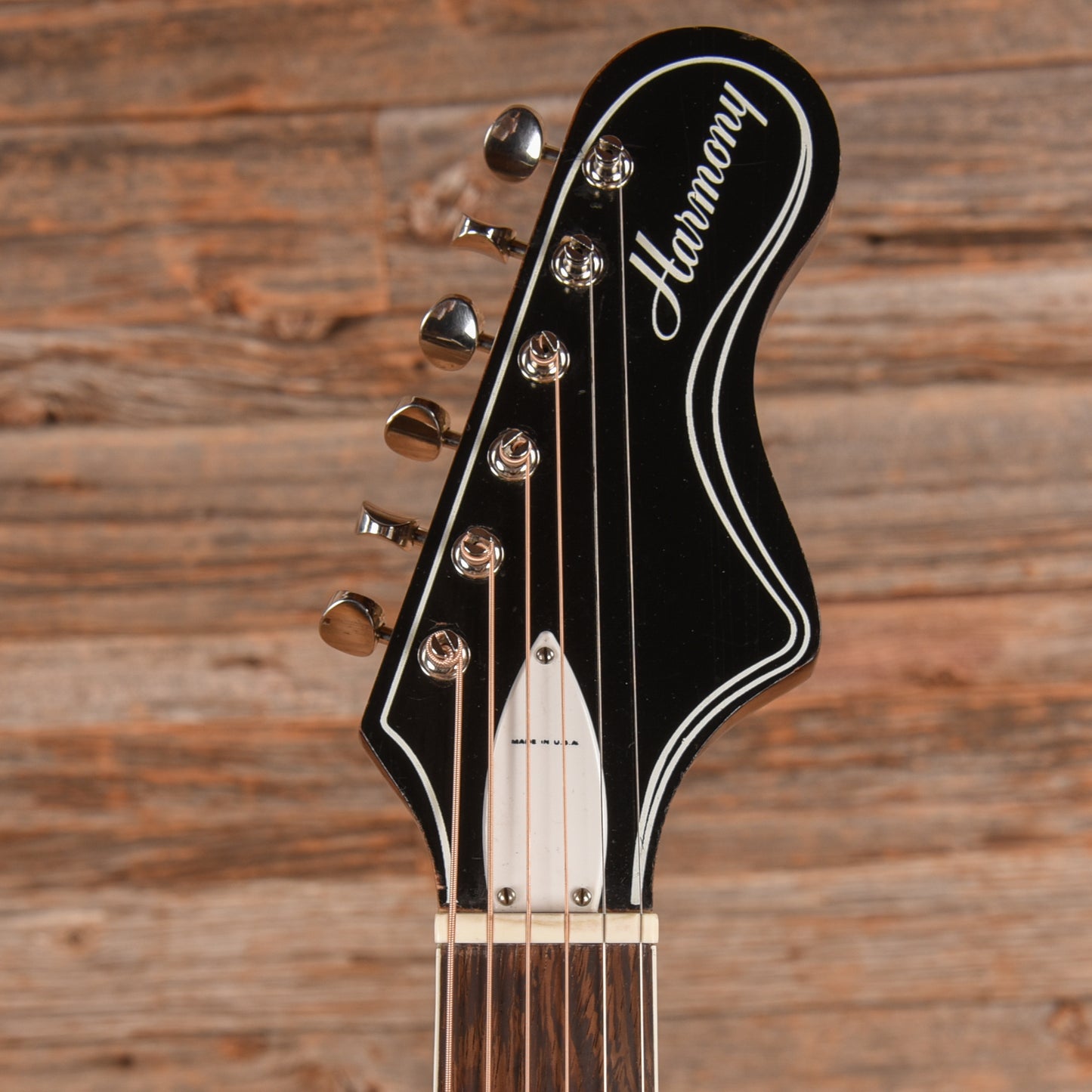 Harmony H168 Natural 1960s Acoustic Guitars / OM and Auditorium