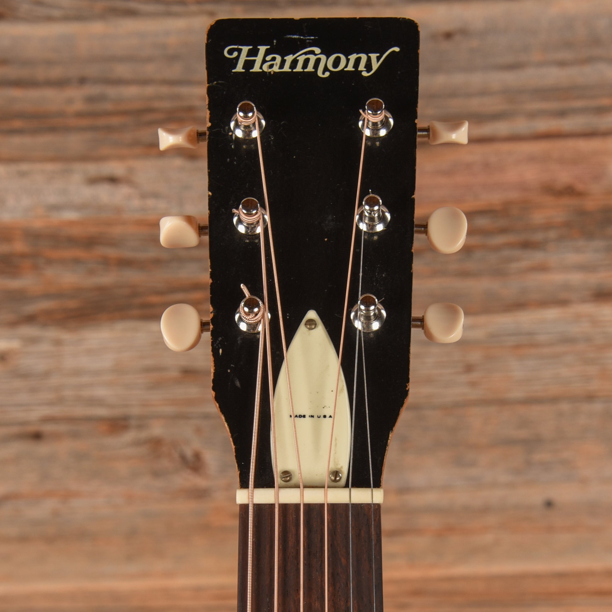 Harmony H6362 X-Brace Conversion Natural 1970s Acoustic Guitars / OM and Auditorium