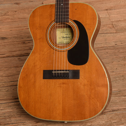 Harmony H6362 X-Brace Conversion Natural 1970s Acoustic Guitars / OM and Auditorium