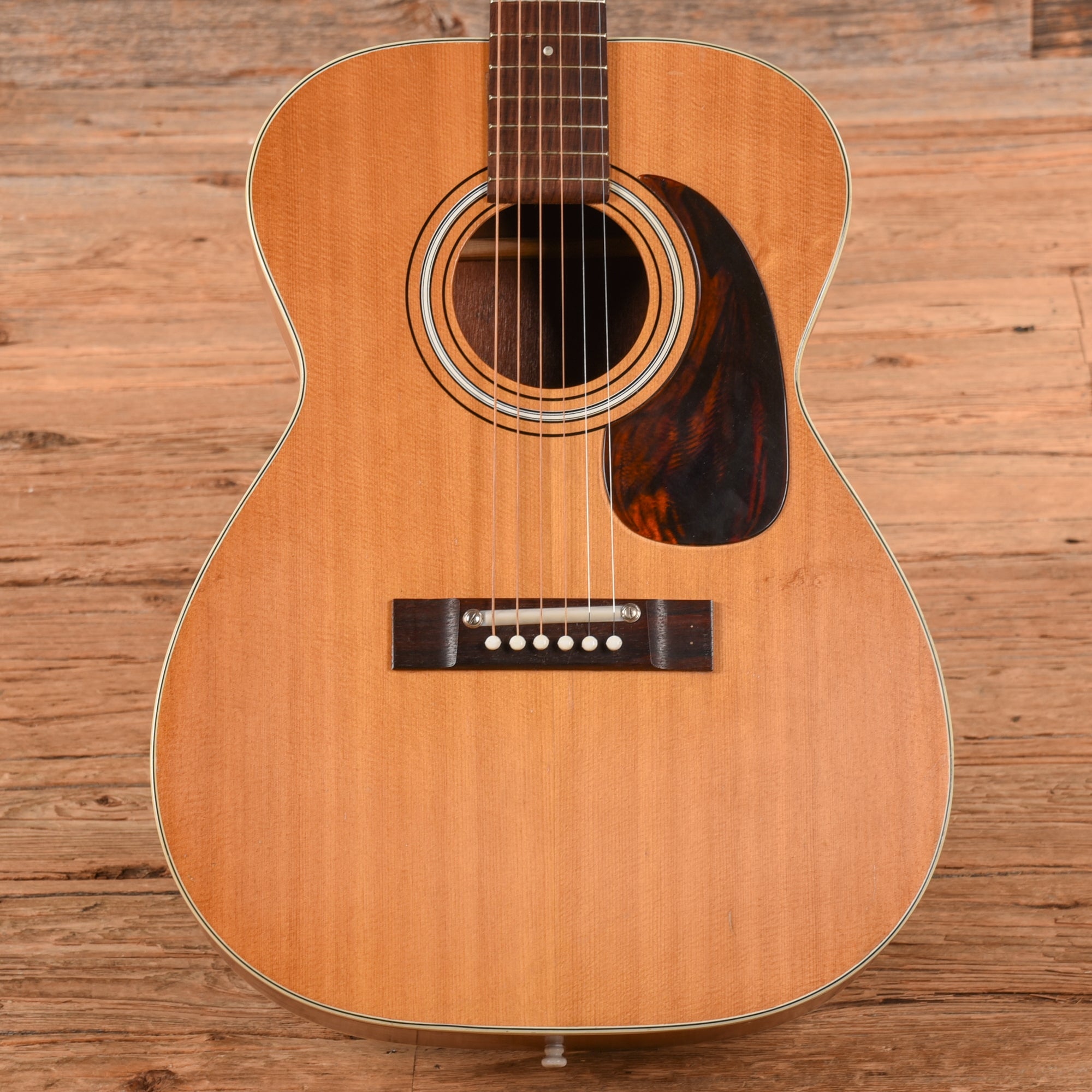 Harmony H6362 X-Braced Conversion Natural 1972 Acoustic Guitars / OM and Auditorium