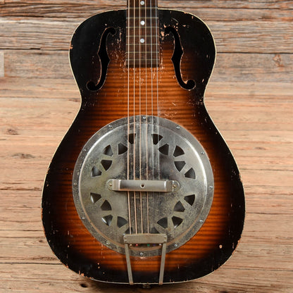 Harmony Regal Resonator Sunburst 1960s Acoustic Guitars / Resonator