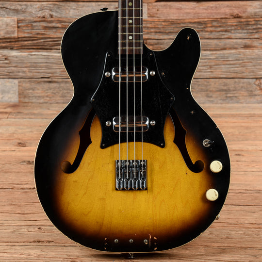Harmony H-22 Sunburst 1960s Bass Guitars / 4-String