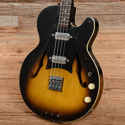 Harmony H-22 Sunburst 1960s Bass Guitars / 4-String