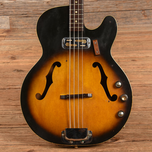 Harmony H-22 Sunburst 1960s Bass Guitars / 4-String