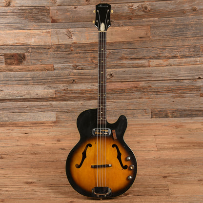 Harmony H-22 Sunburst 1960s Bass Guitars / 4-String