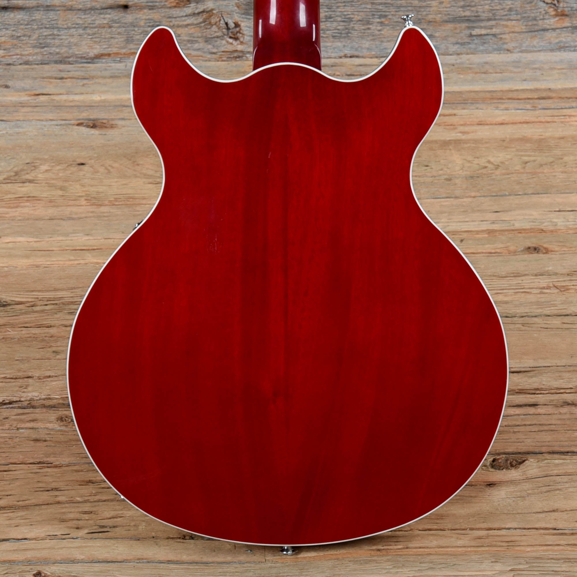 Harmony Comet Transparent Red Electric Guitars / Hollow Body