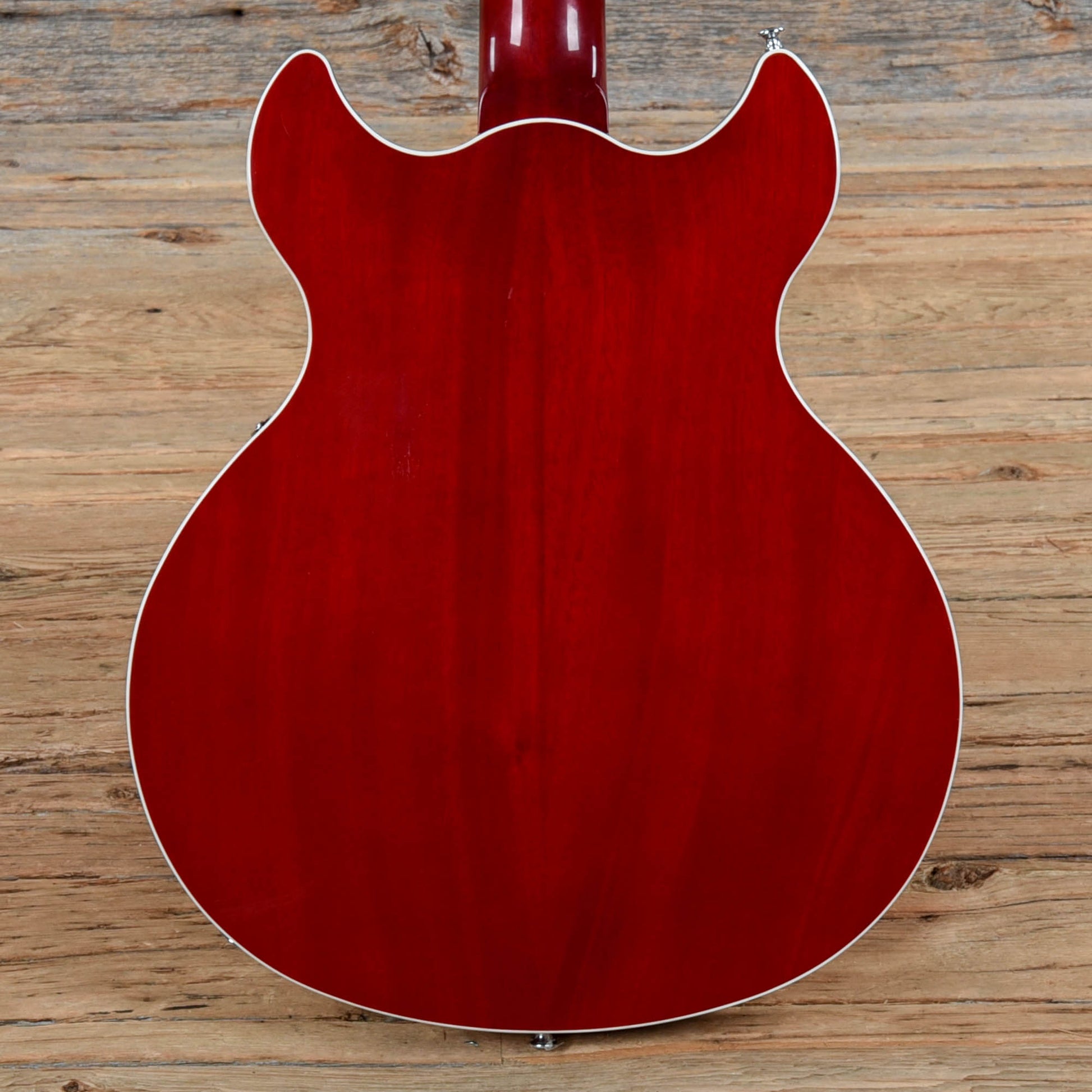 Harmony Comet Transparent Red Electric Guitars / Hollow Body