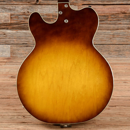 Harmony H74 Sunburst 1960s Electric Guitars / Hollow Body