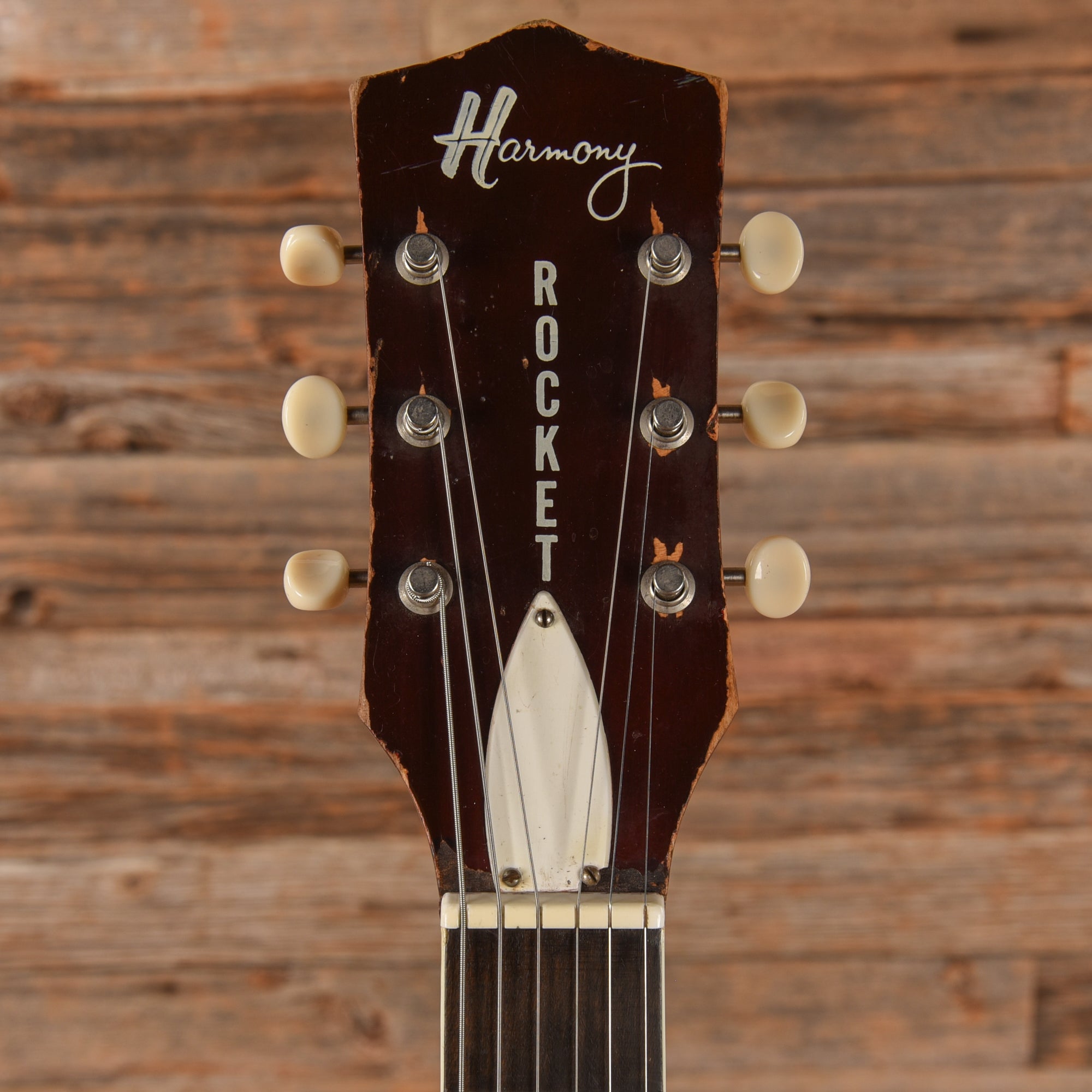 Harmony Rocket Single Pickup Red 1960s Electric Guitars / Hollow Body