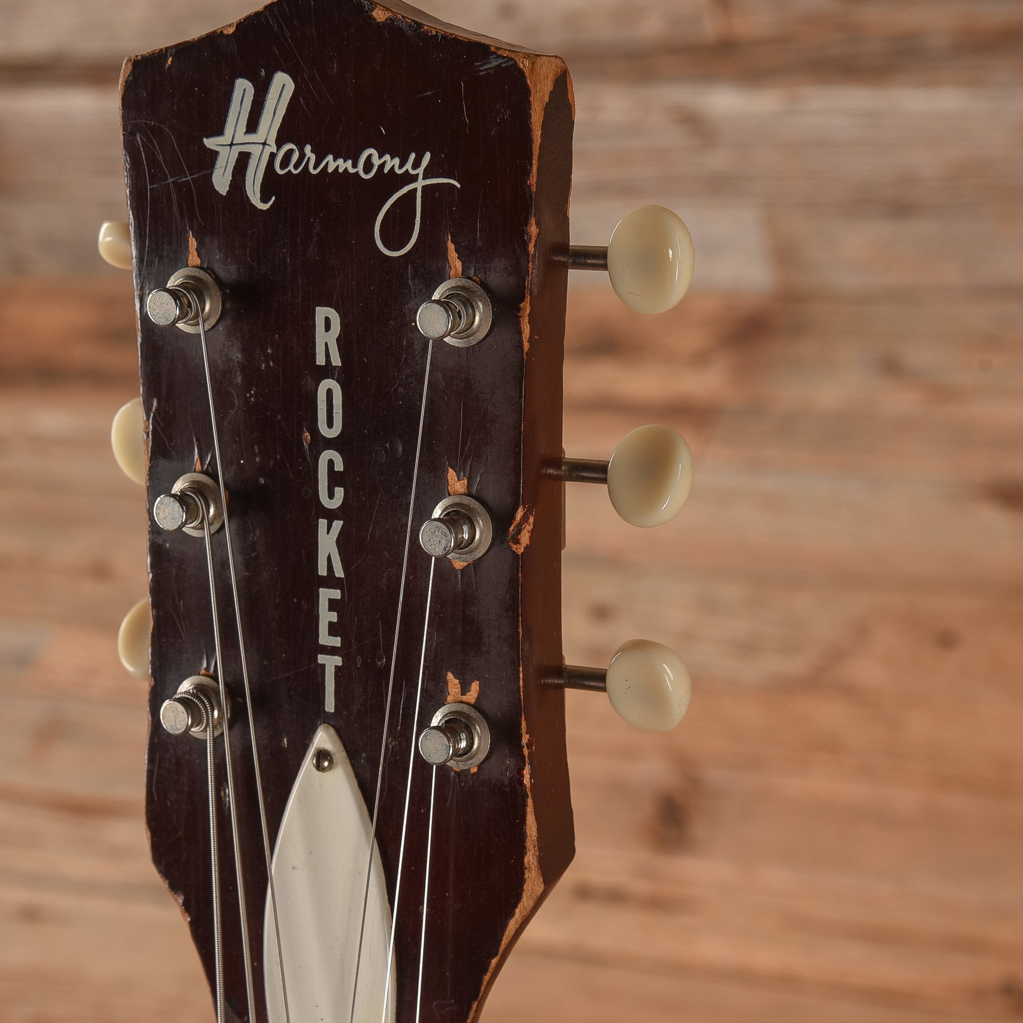 Harmony Rocket Single Pickup Red 1960s Electric Guitars / Hollow Body