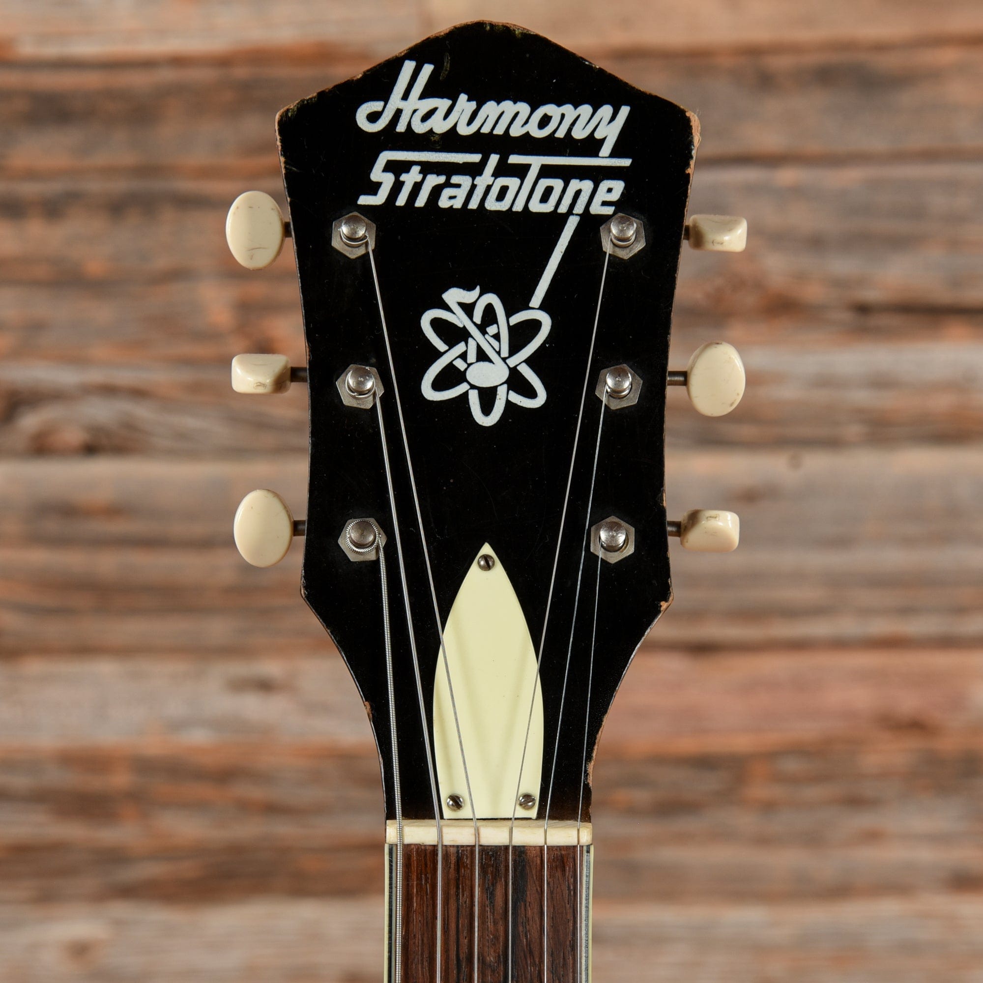 Harmony Stratotone Jupiter Natural 1958 Electric Guitars / Hollow Body