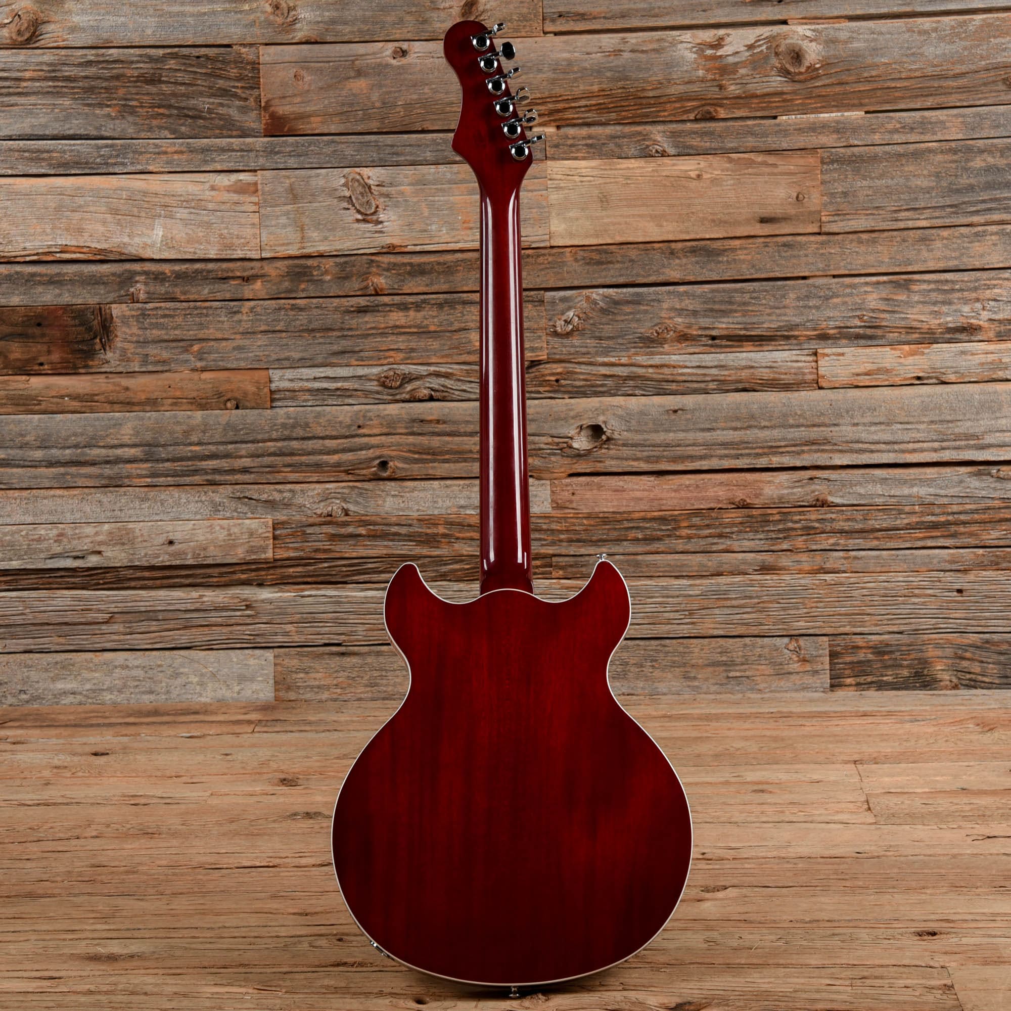 Harmony Comet Transparent Red Electric Guitars / Semi-Hollow