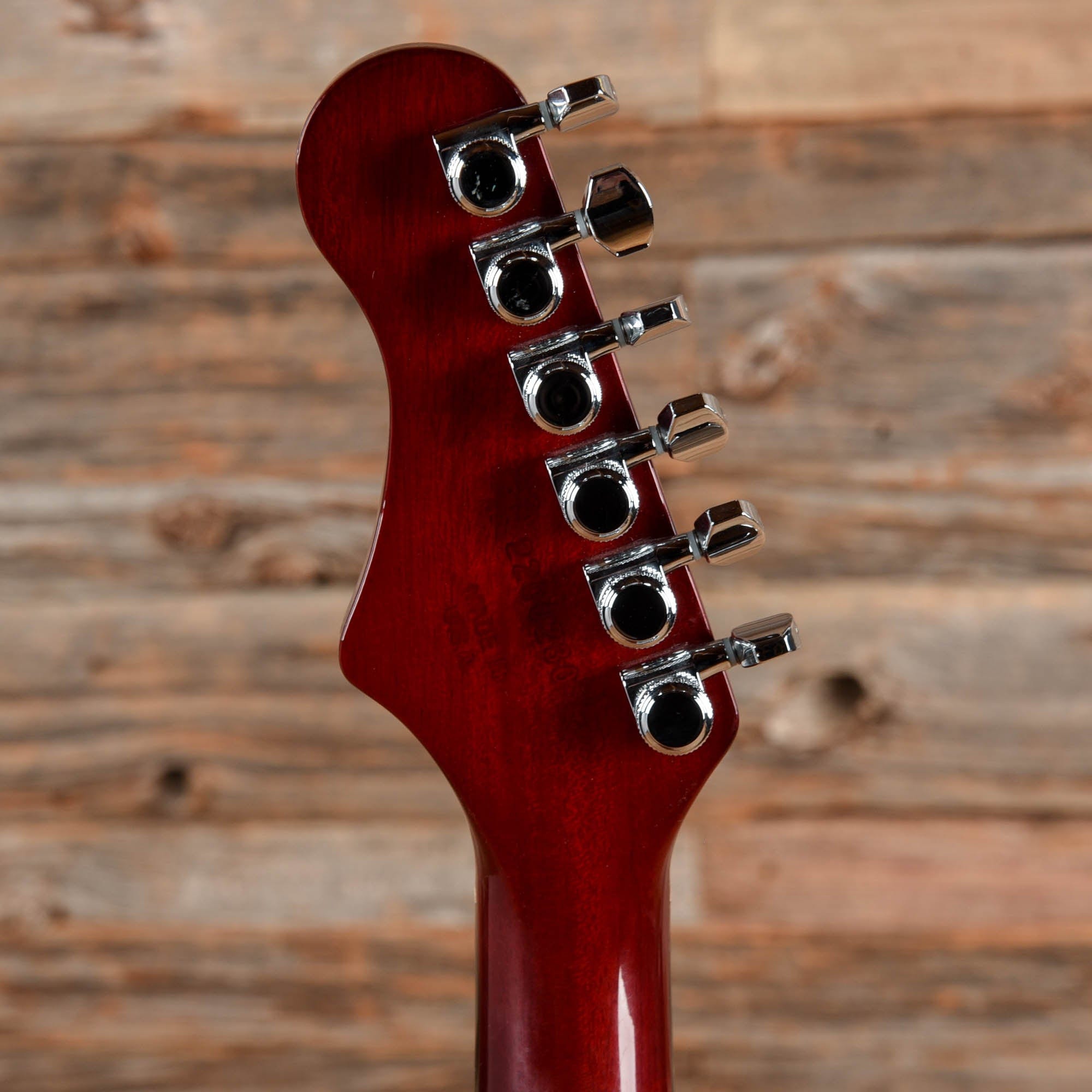 Harmony Comet Transparent Red Electric Guitars / Semi-Hollow